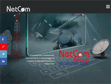 Tablet Screenshot of netcomgroup.it